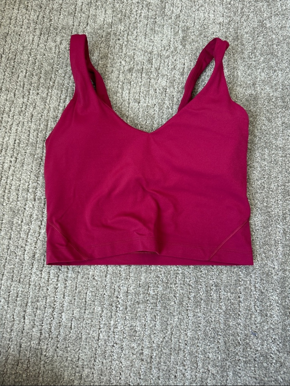 Pink lululemon align tank